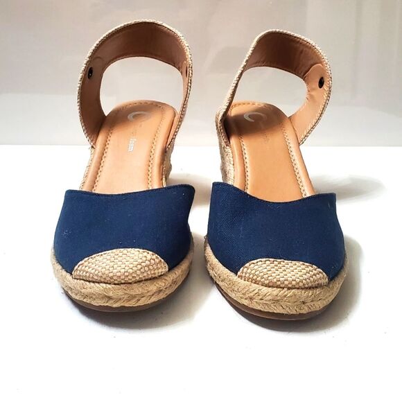 Tru Comfort Foam Journee Monte Espadrilles Womens size 8 closed toe Wedge NWOT - Picture 2 of 8